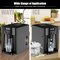 Costway 2 In 1 Ice Maker Water Dispenser Countertop 36Lbs/24H LCD Display Portable New